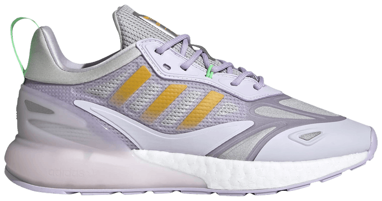 Buy Adidas Wmns ZX 2K Boost 2.0 'Purple Tint Semi Solar Gold