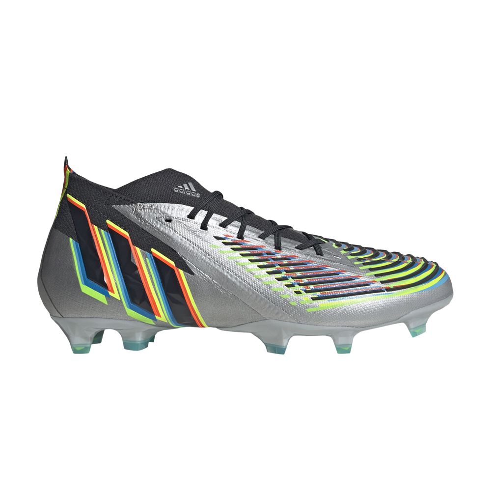 adidas Predator Edge.1 FG 'Silver Metallic Black' | Men's Size 7