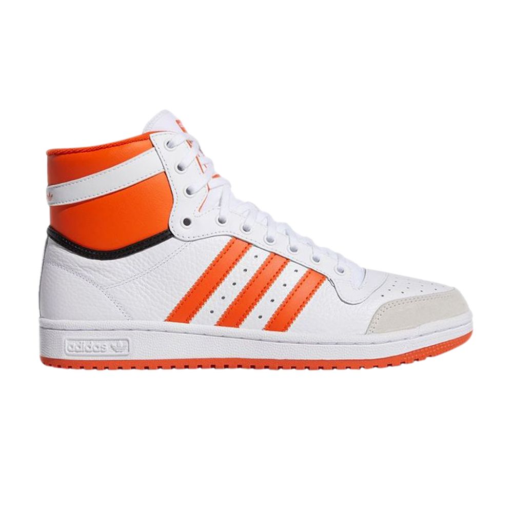 adidas Top Ten High 'White Team Orange' | Men's Size 5.5