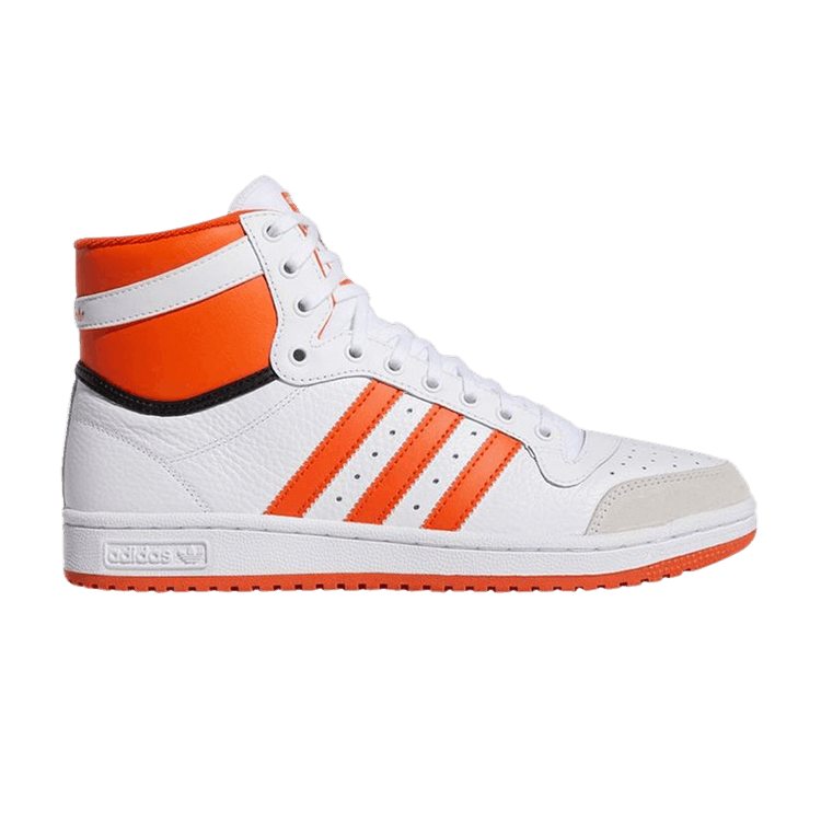 low top 11 orange and white