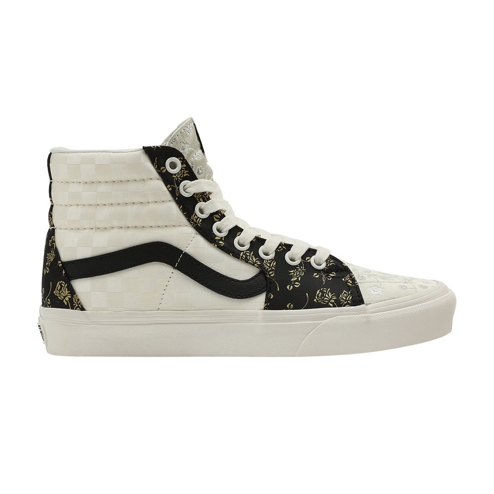 Pre-owned Vans Sk8-hi 'brocade - Patchwork' In White