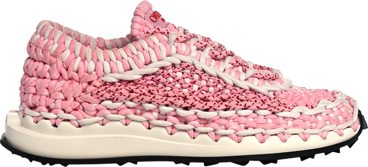 Valentino Wmns Crochet Sneakers 'Pink'
