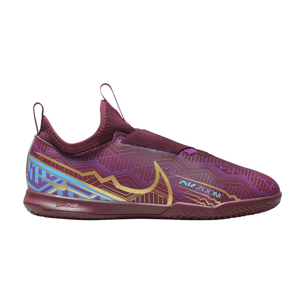 Pre-owned Nike Kylian Mbappé X Zoom Mercurial Vapor 15 Club Ic Gs 'dark Beetroot' | Purple | Kid's Size 6