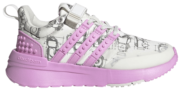 LEGO x adidas Racer TR Little Kid Off White Bliss Lilac