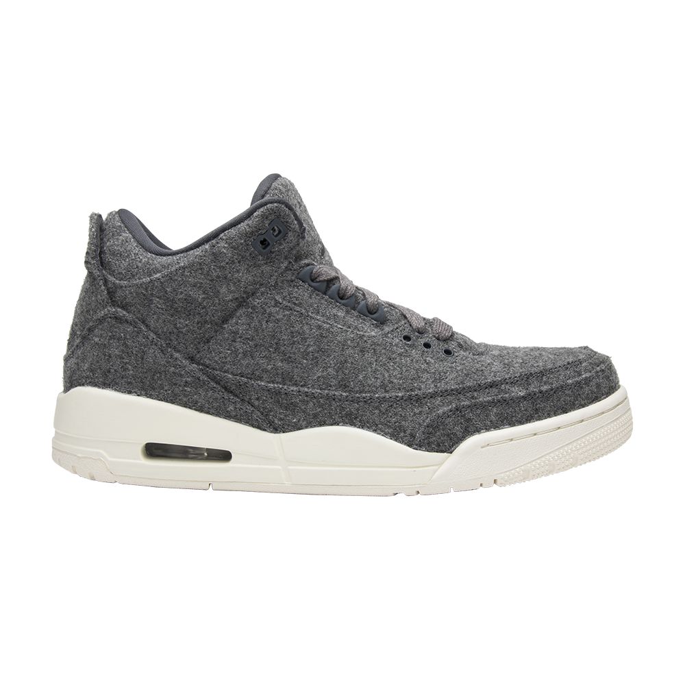 Air Jordan 3 Retro 'Wool' | Grey | Men's Size 10.5
