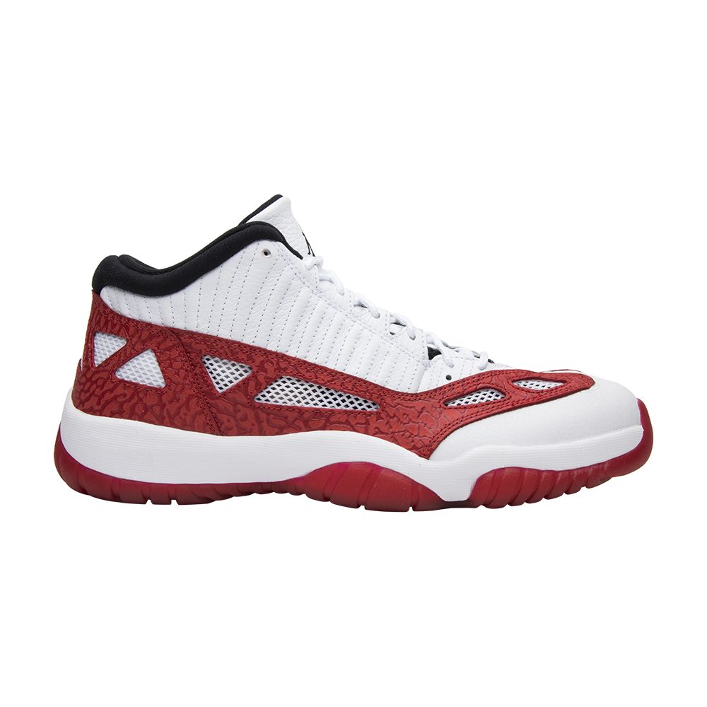 Air Jordan 11 Retro Low IE 'Gym Red' | White | Men's Size 11.5