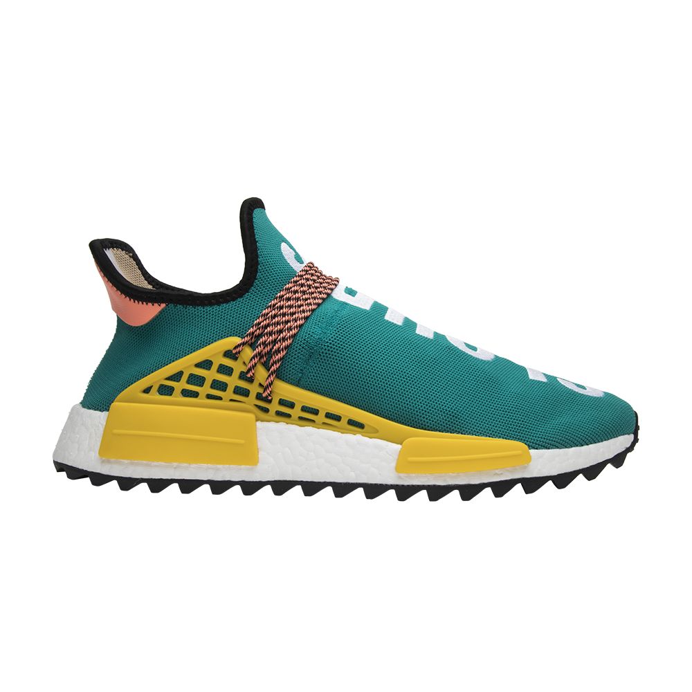 adidas Pharrell x NMD Human Race Trail 'Sun Glow' | Green | Men's Size 12.5