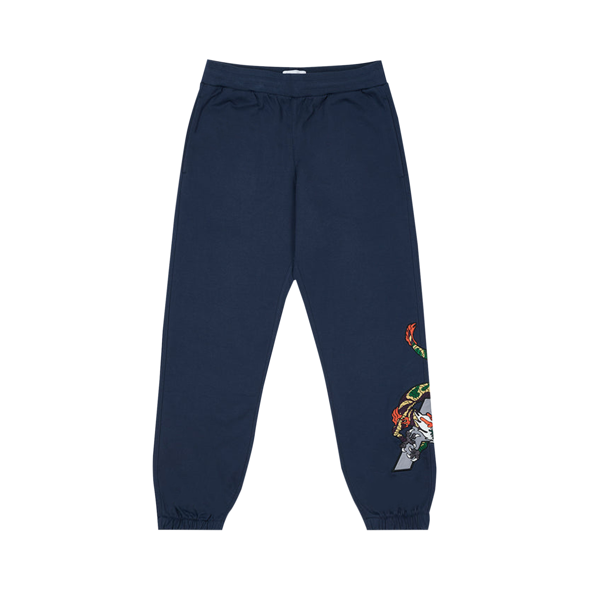 Pre-owned Palace Dragon Sweatpants 'navy' In Blue