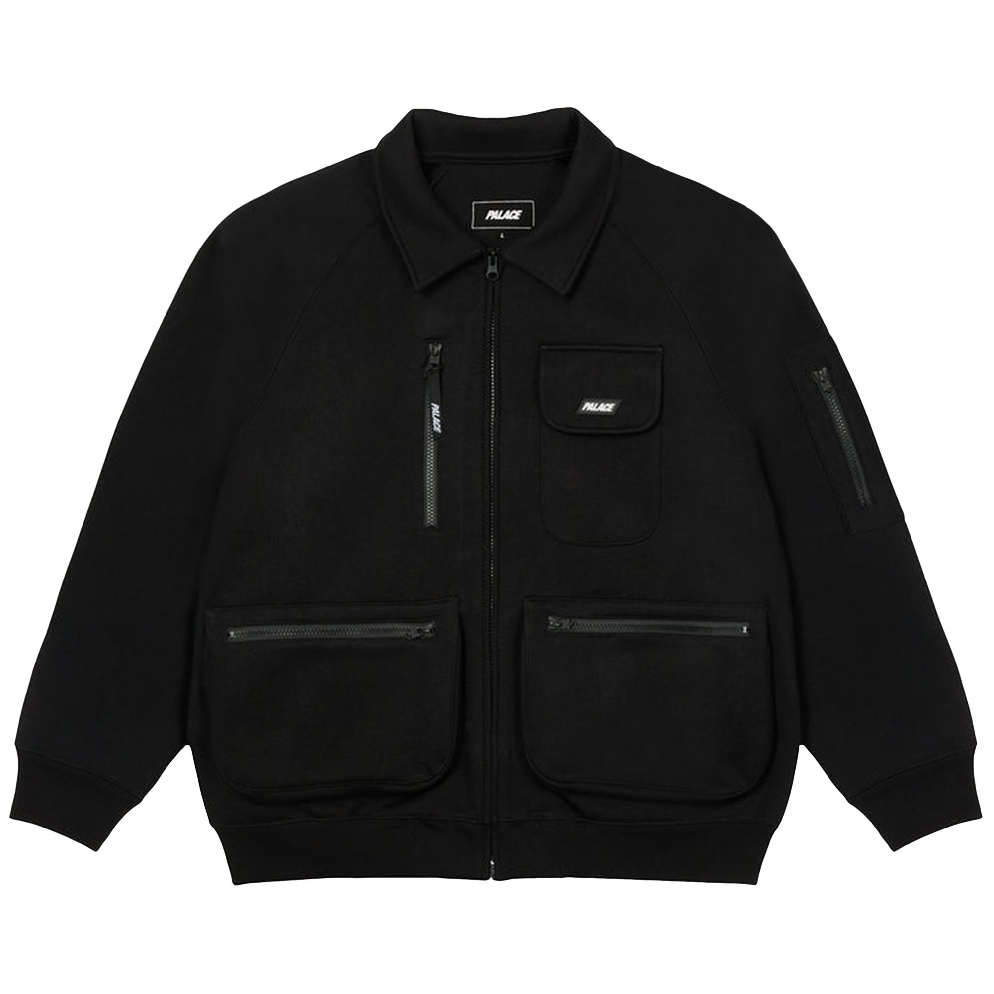 Pre-owned Palace Thermal Bonded Bomber 'black' | Men's Size Xl