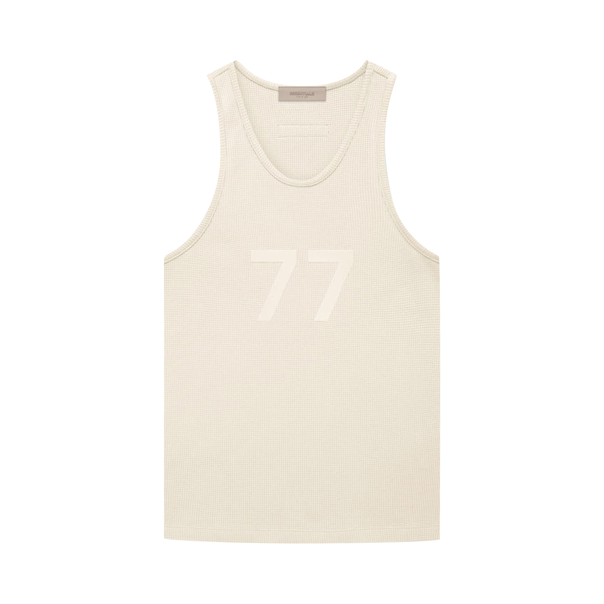 Pre-owned Essentials Fear Of God  Tank Top 'egg Shell' In Cream