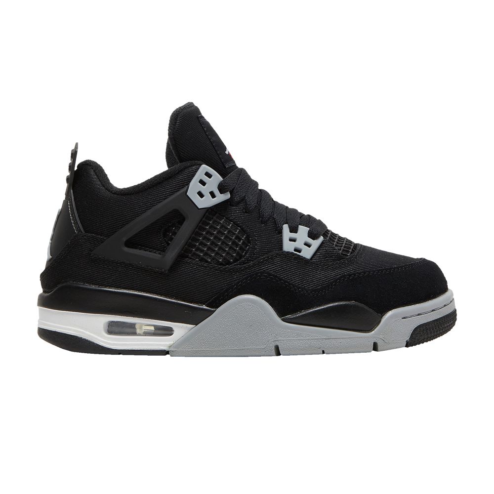 Air Jordan 4 Retro SE GS 'Black Canvas' | Kid's Size 4