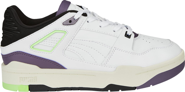 Wmns Slipstream White Purple Charcoal