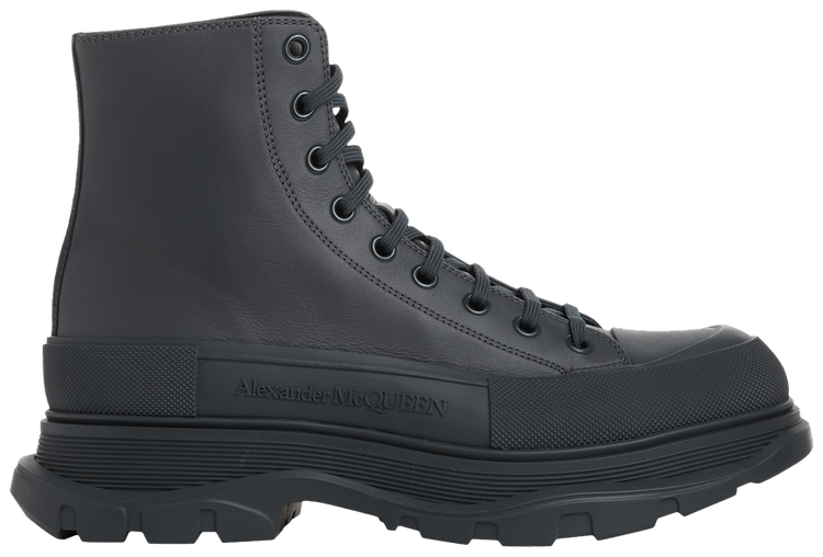 Alexander McQueen Tread Slick Boot Anthracite