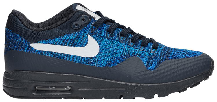 Nike Wmns Air Max 1 Ultra Flyknit Obsidian Racer Blue