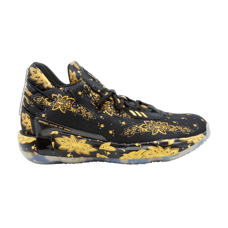 Buy Ric Flair x Dame 7 Black Gold Metallic GZ7595 GOAT