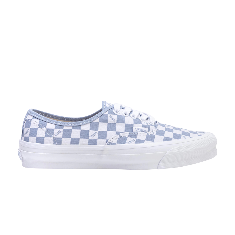 Pre-owned Vans Og Authentic Lx 'checkerboard - Sky Blue'