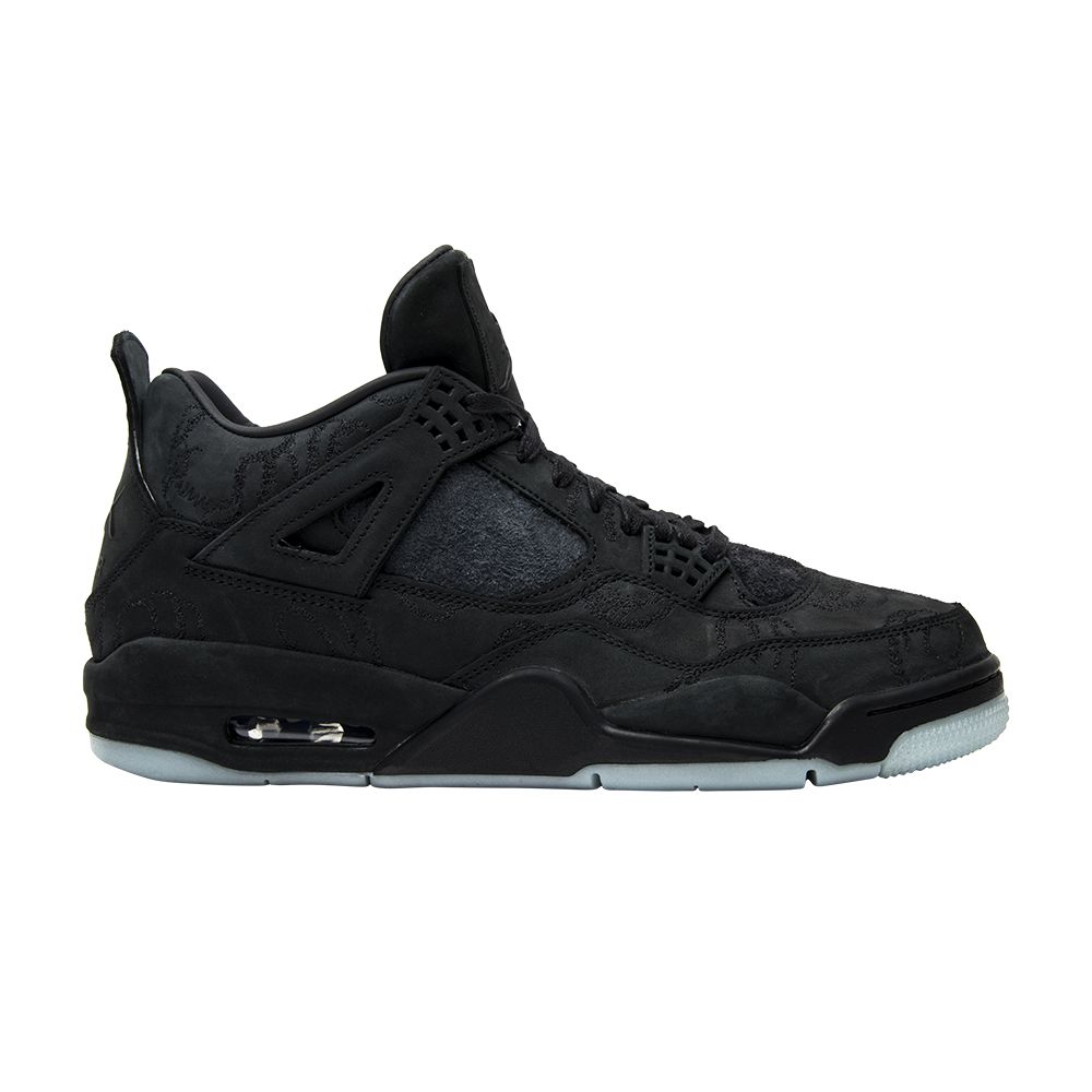 KAWS x Air Jordan 4 Retro 'Black' | Men's Size 8