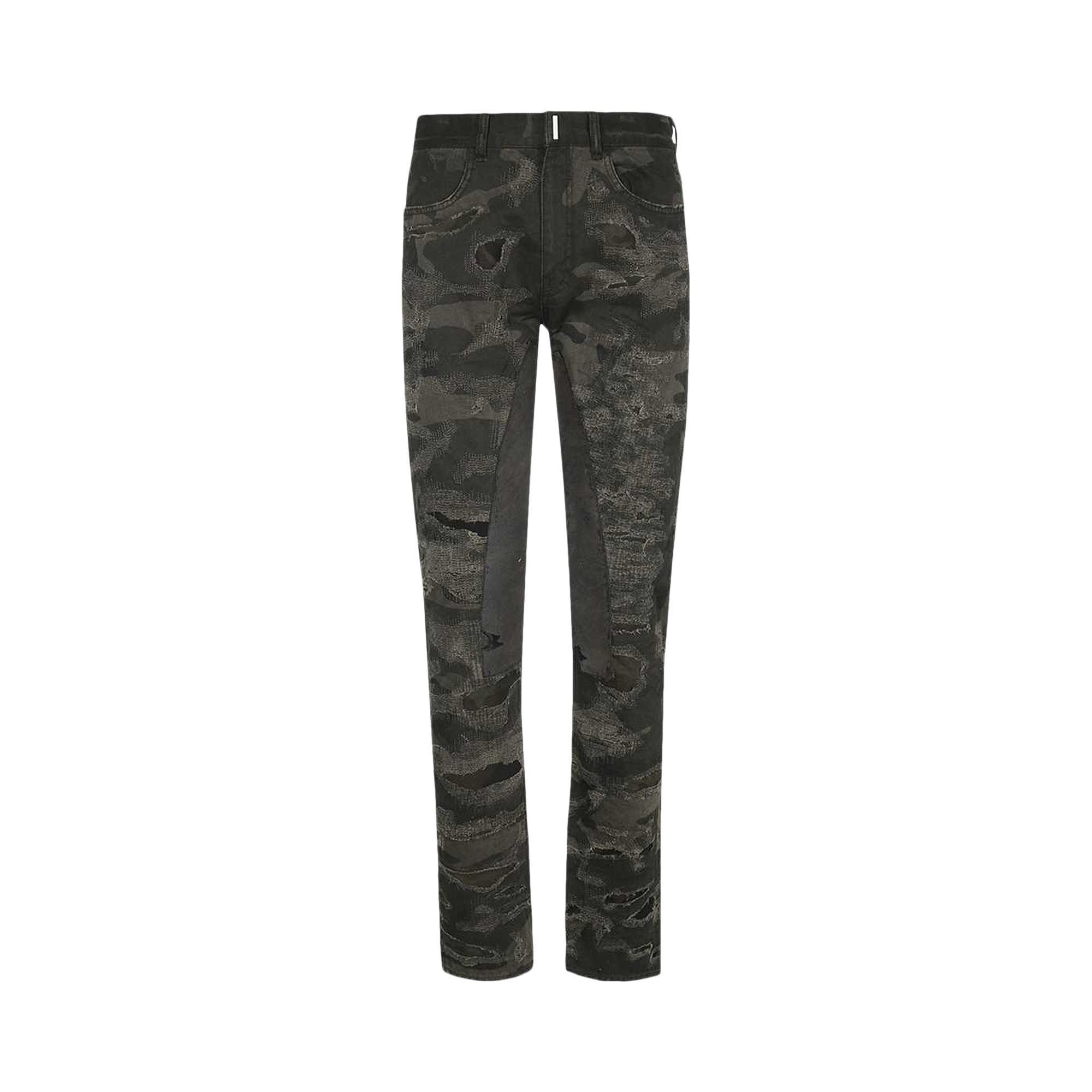 Pre-owned Givenchy Slim Fit Denim Trousers 'brown/khaki' | Men's Size 30