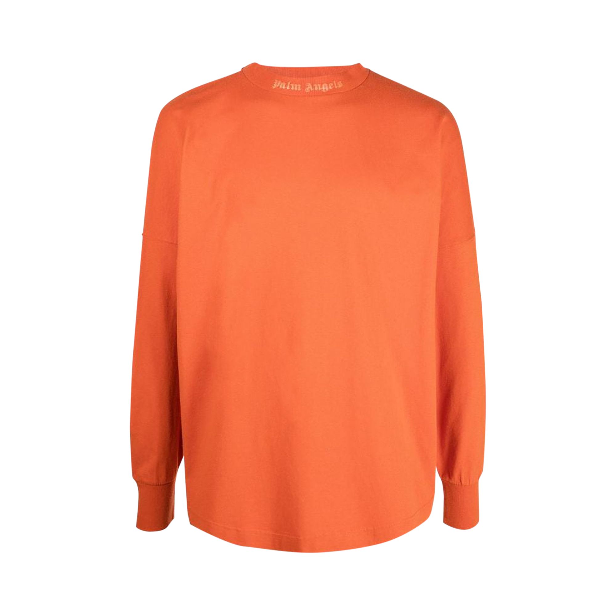 Palm Angels Glitter Classic Lg Over T Long-Sleeve 'Brick/Red' | Men's Size S