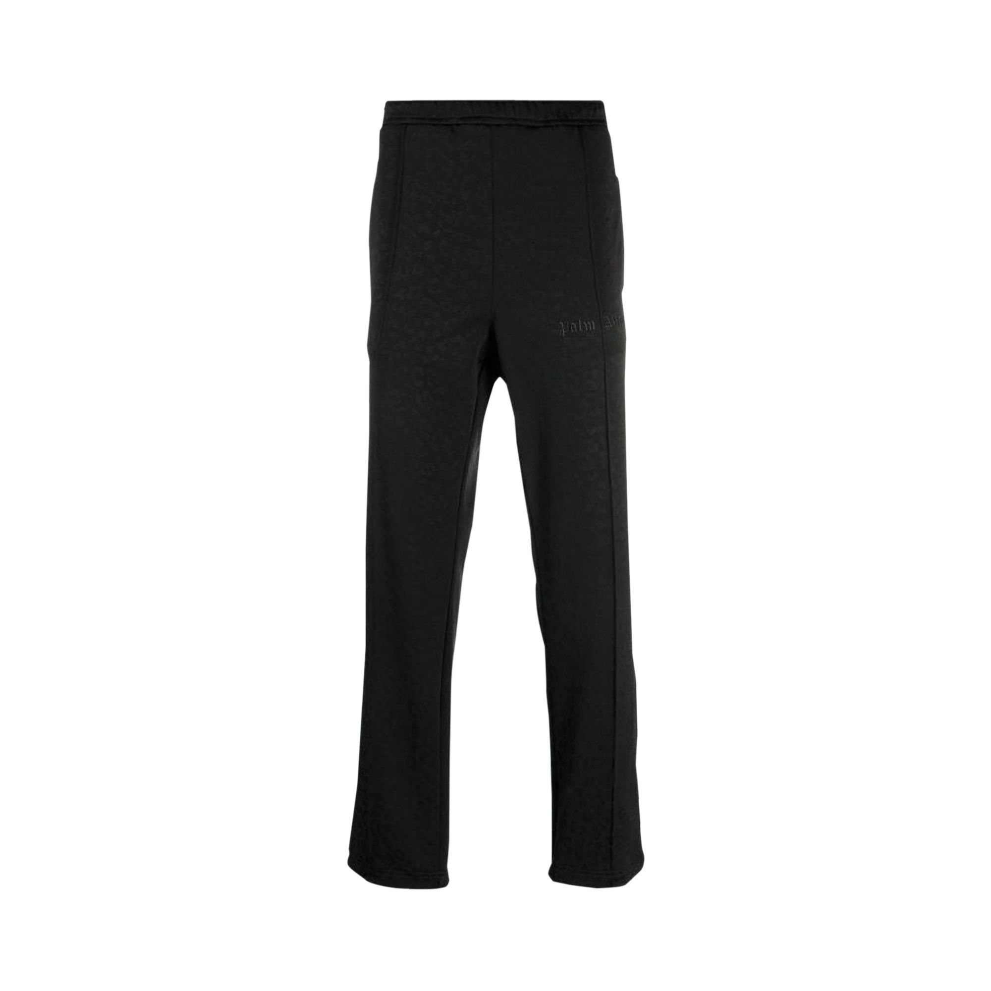 Palm Angels Tuxedo Leopard Track Pants 'Black/White' | Men's Size XL