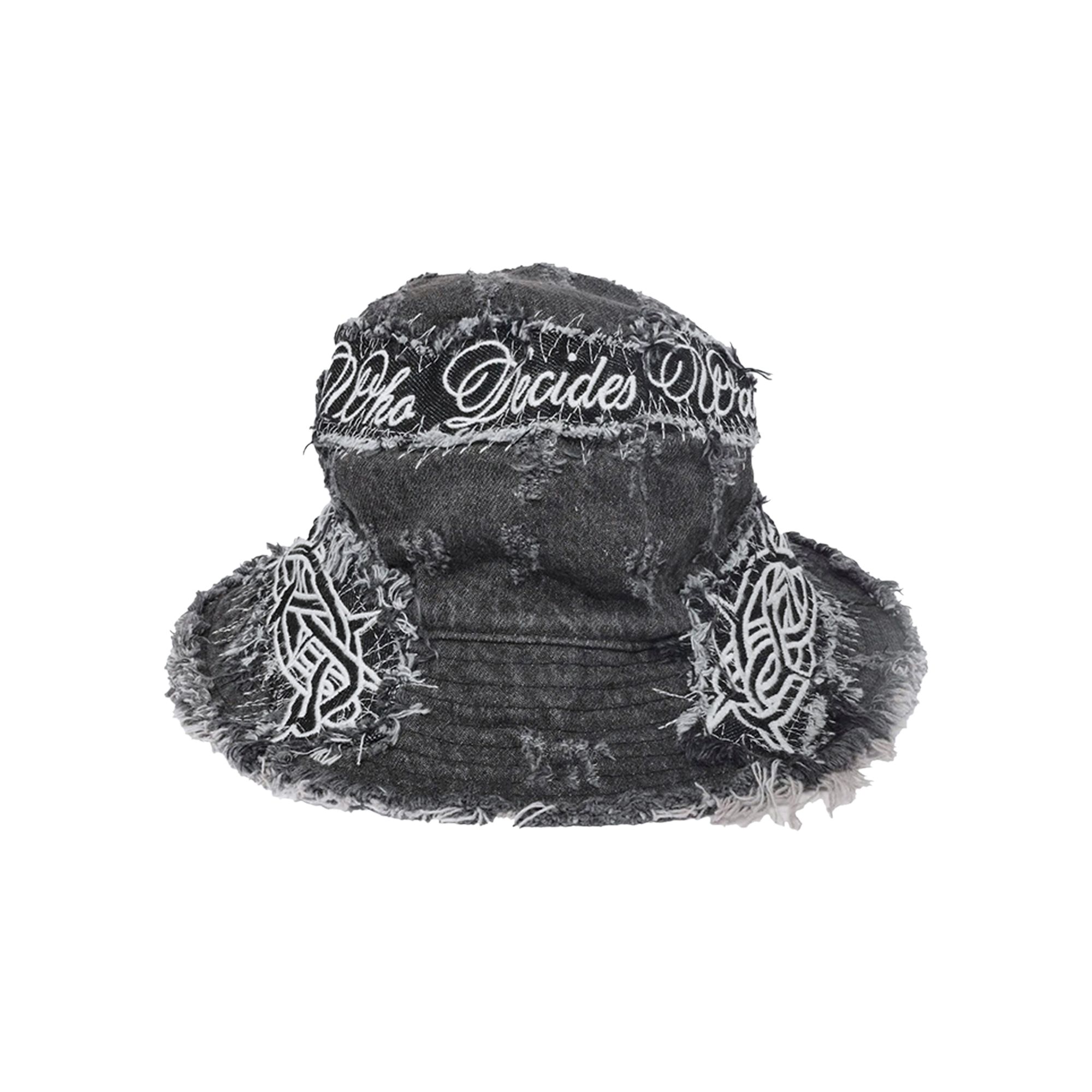 Pre-owned Who Decides War Crown Of Thorns Bucket Hat 'black' | Men's Size Onesize