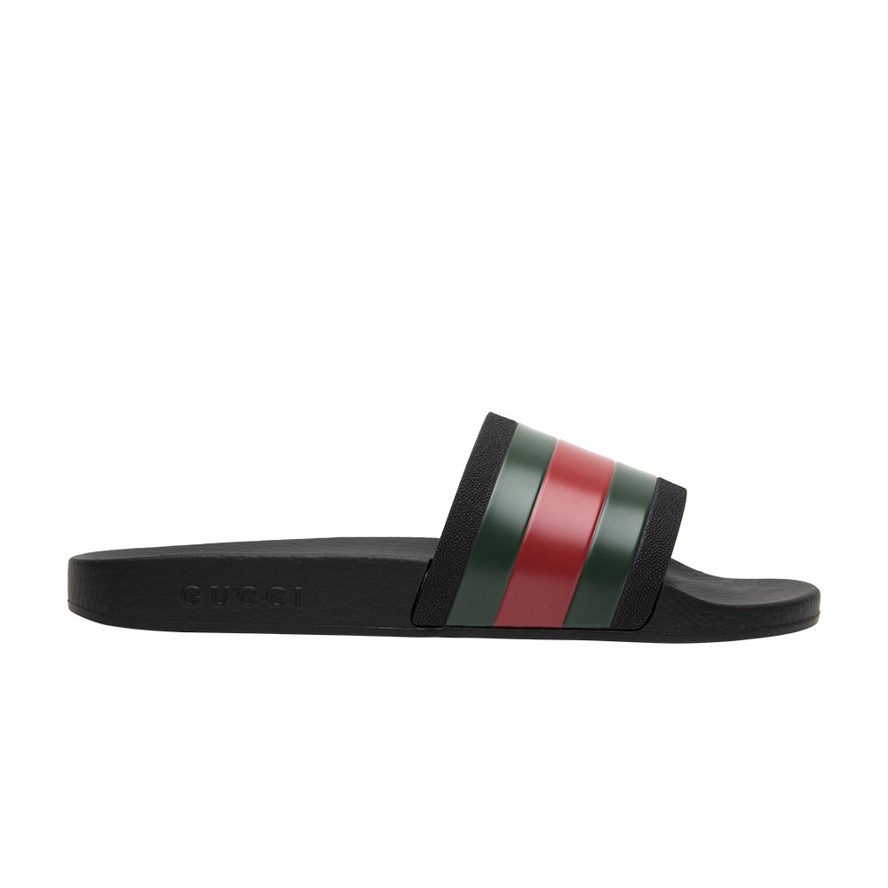 Gucci Pursuit '72 Rubber Slide 'Black' | Men's Size 6