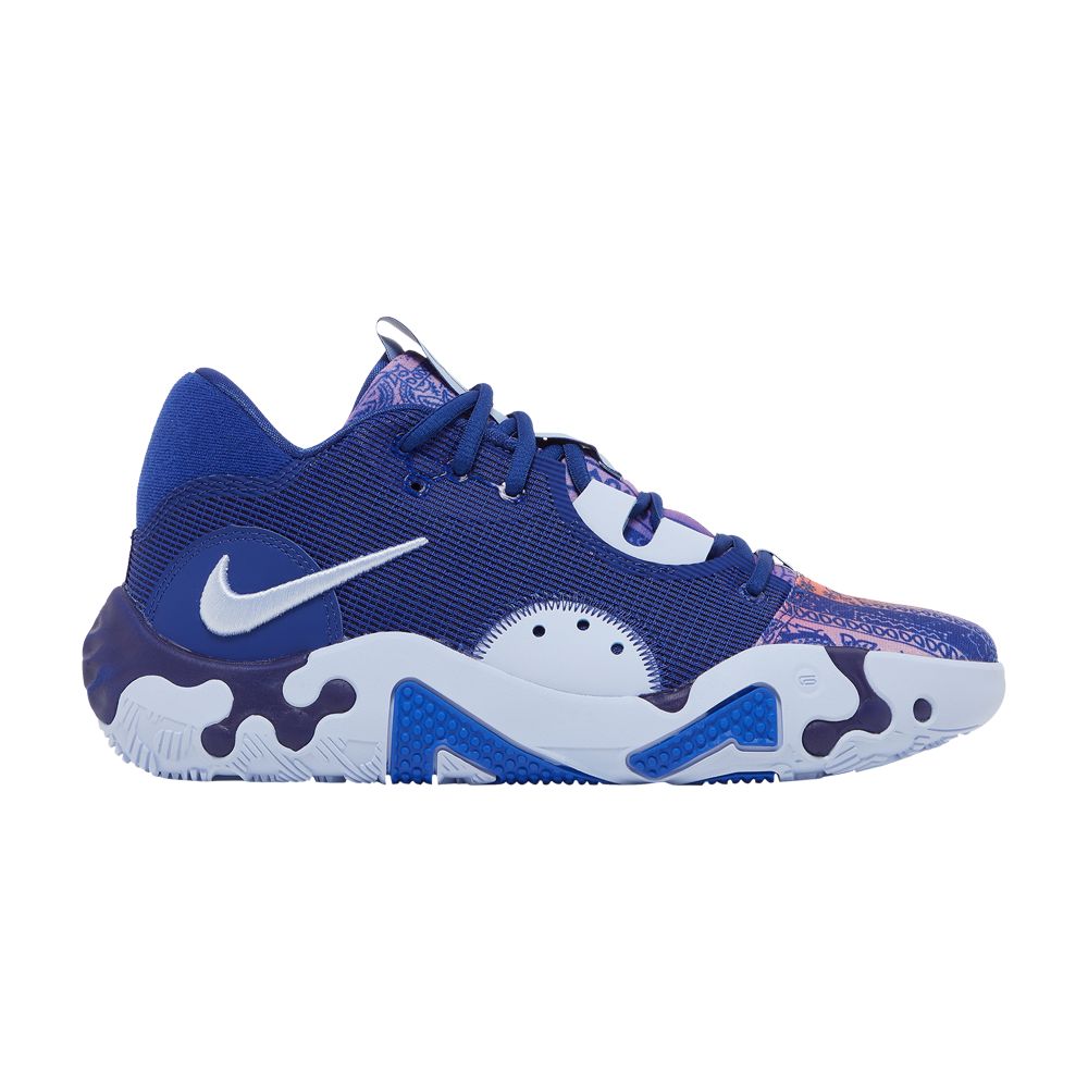 Nike PG 6 'Blue Paisley' | Men's Size 4 - DC1974-400