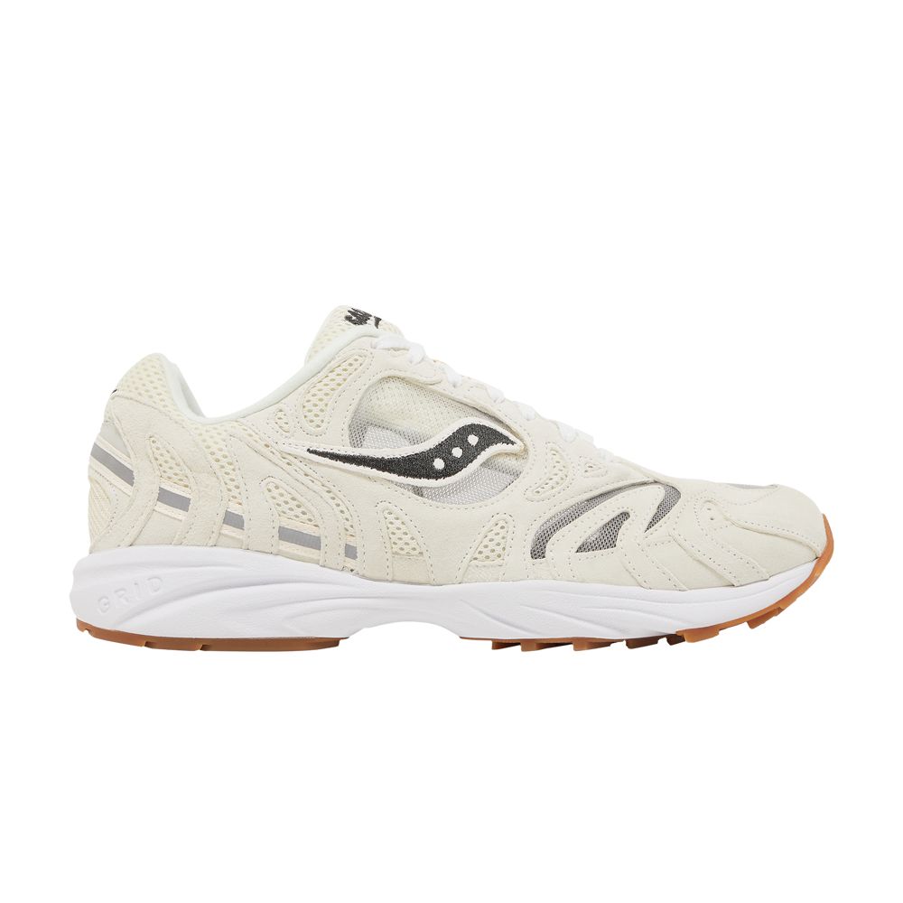 Pre-owned Saucony Grid Azura 2000 'antique White' In Cream