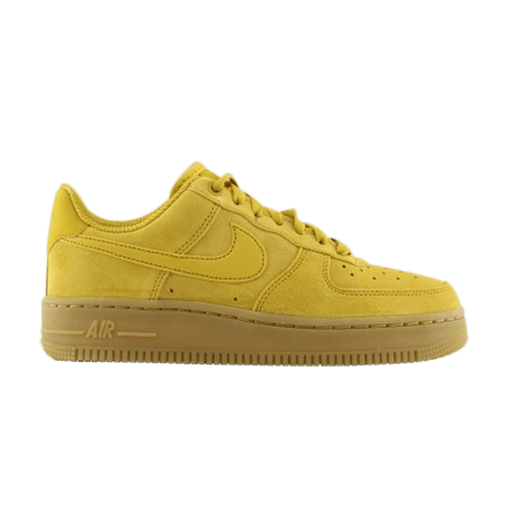 yellow suede af1