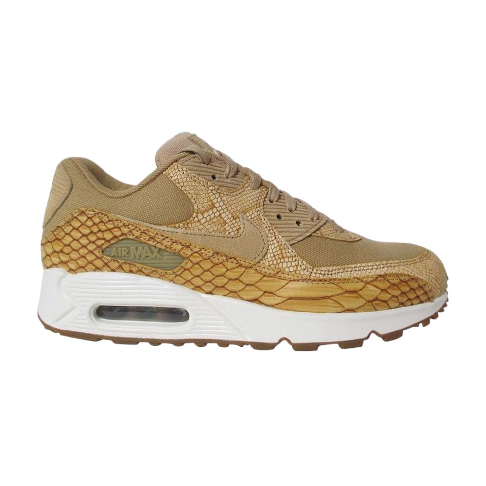 Nike Air Max 90 Premium Leather 'Snakeskin' | Tan | Men's Size 12