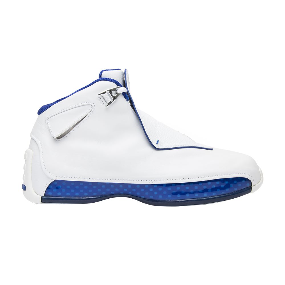 Air Jordan 18 OG 'White Sport Royal' 2003 | Men's Size 11