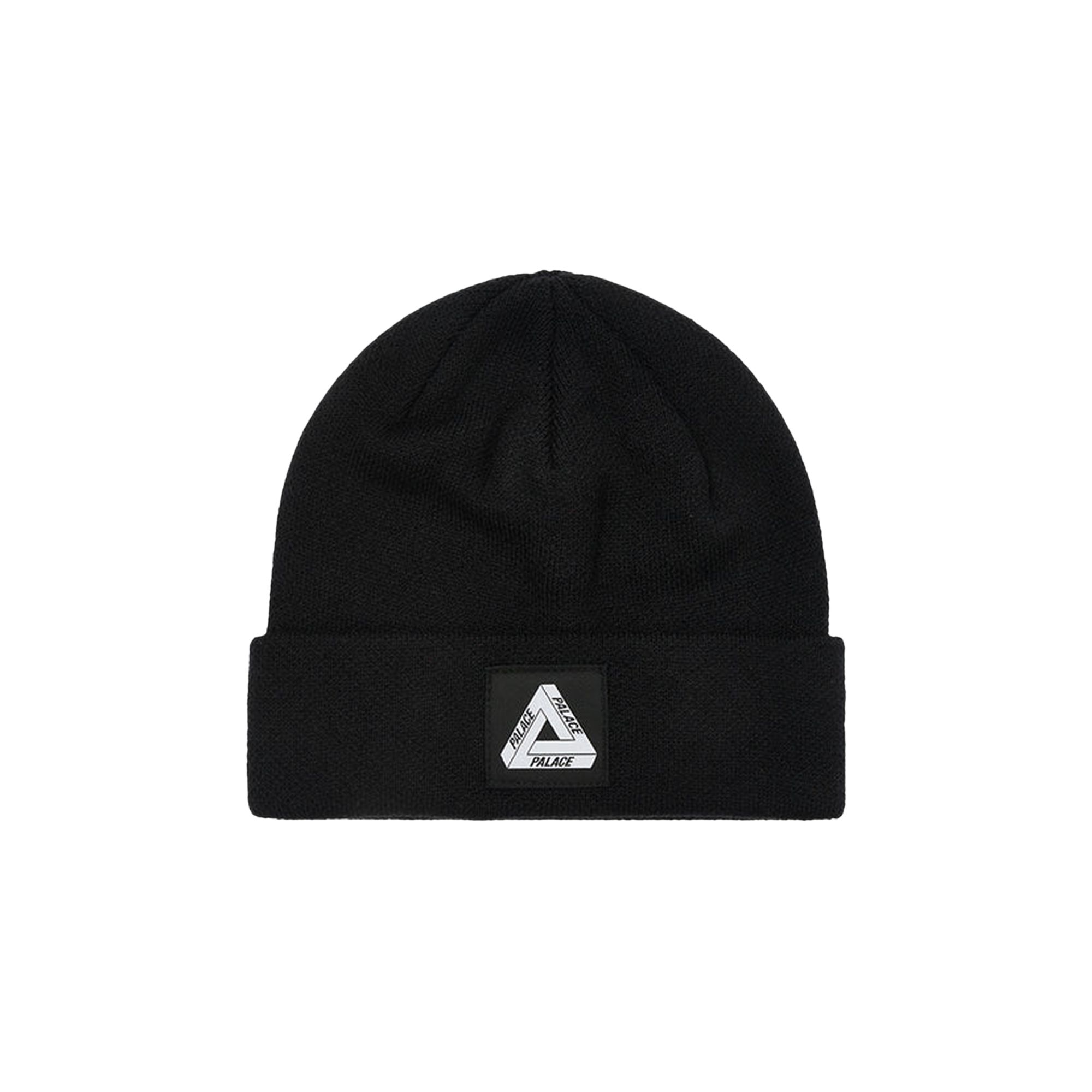 Pre-owned Palace Tri-ferg Patch Beanie 'black' | Men's Size Onesize