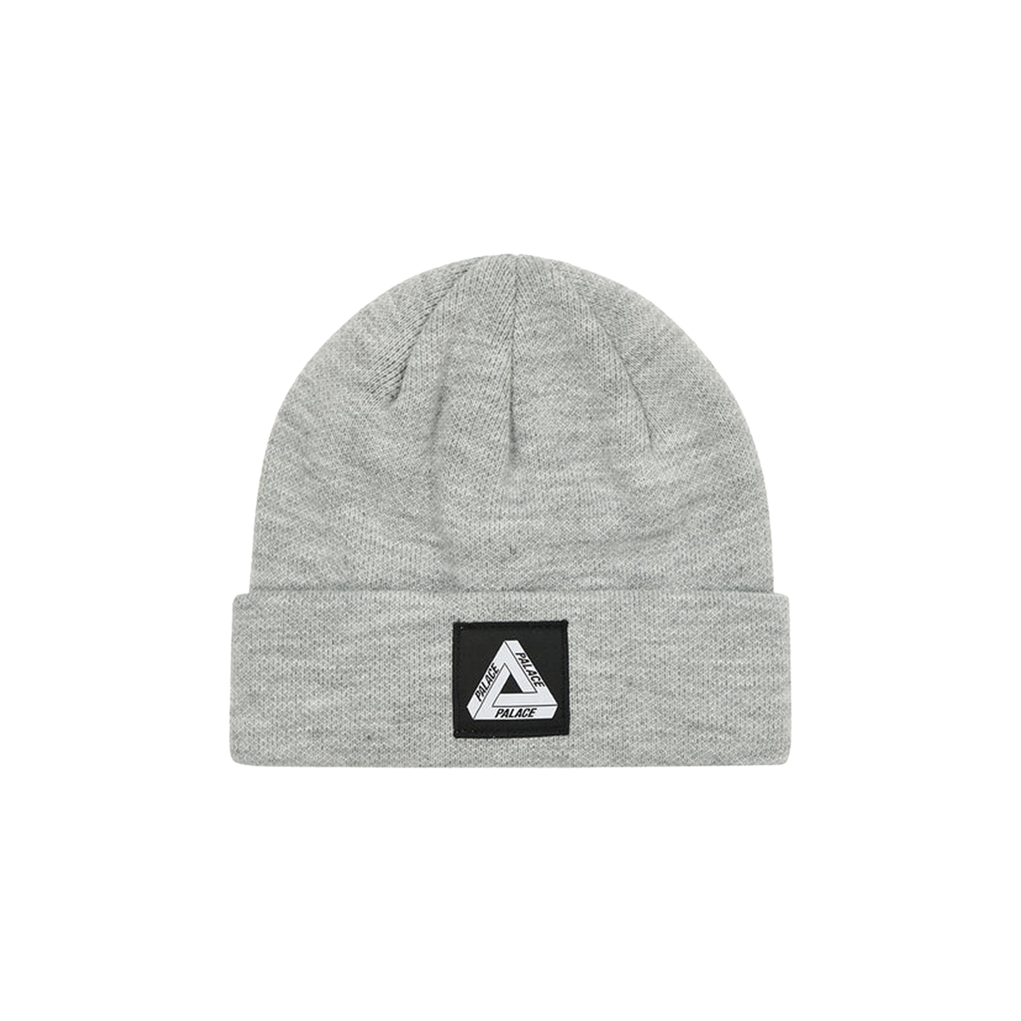 Pre-owned Palace Tri-ferg Patch Beanie 'grey Marl'