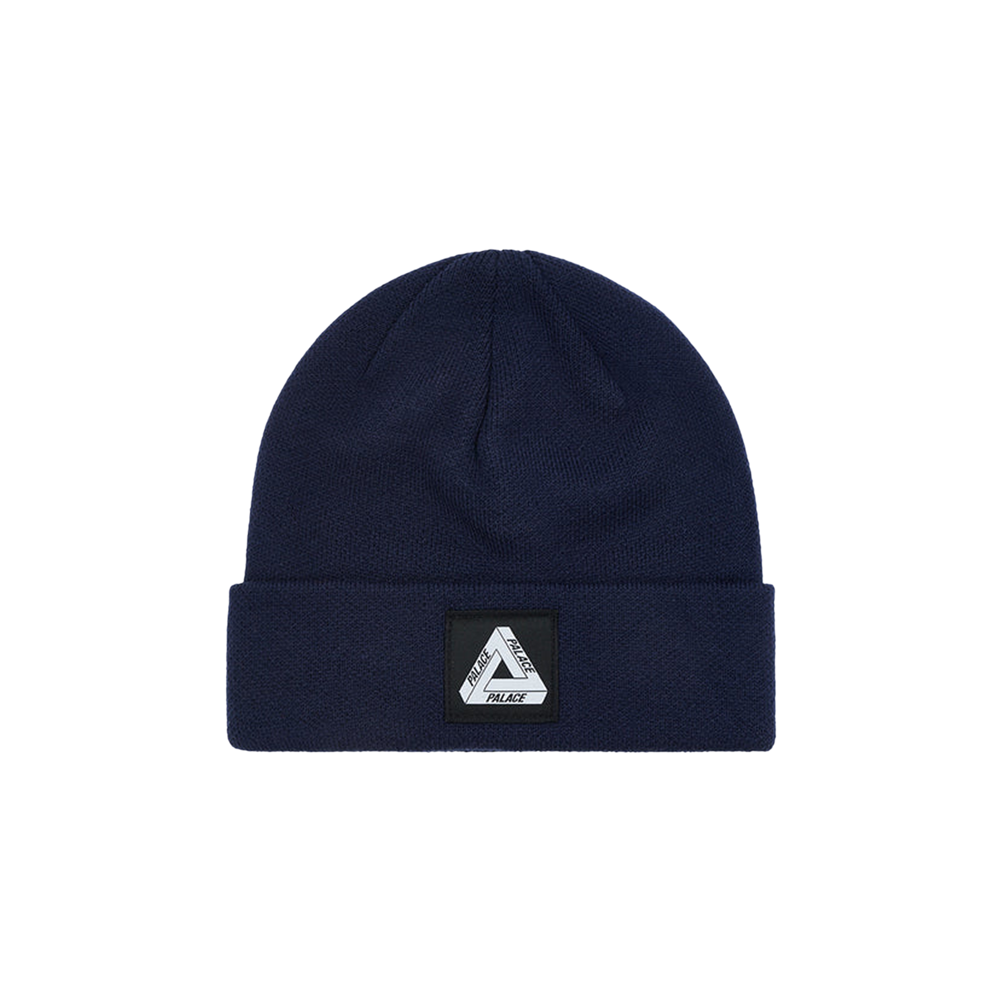 Pre-owned Palace Tri-ferg Patch Beanie 'navy' In Blue