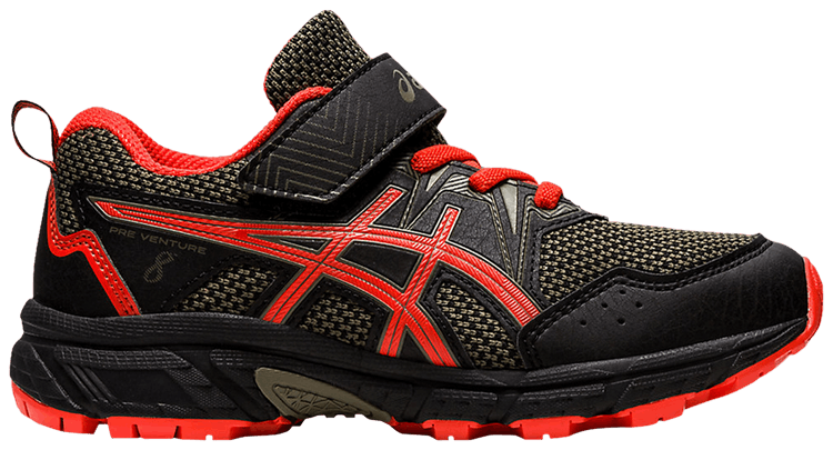 Asics Pre Venture 8 PS Black Cherry Tomato