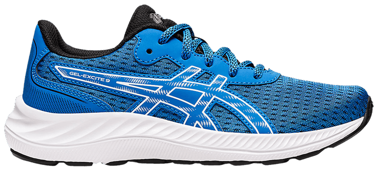 Asics Gel Excite 9 GS Electric Blue White