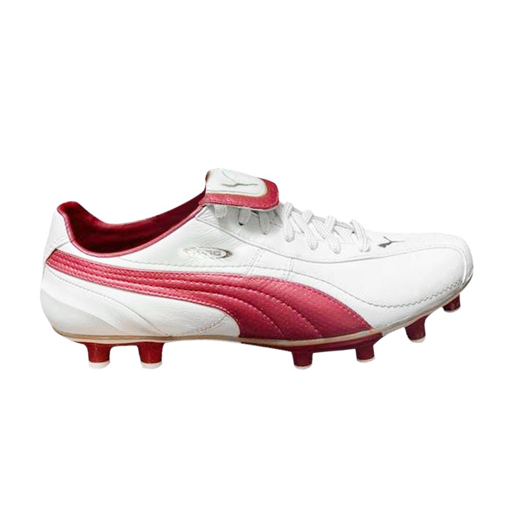 Puma King XL I FG 'White Rio Red' | Men's Size 8 - 101587-05