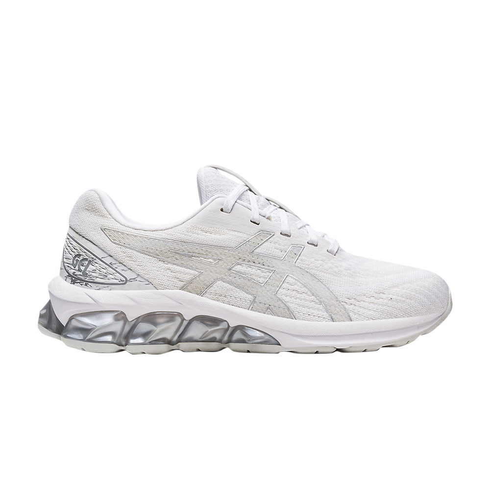 Pre-owned Asics Wmns Gel Quantum 180 7 'white Pure Silver'