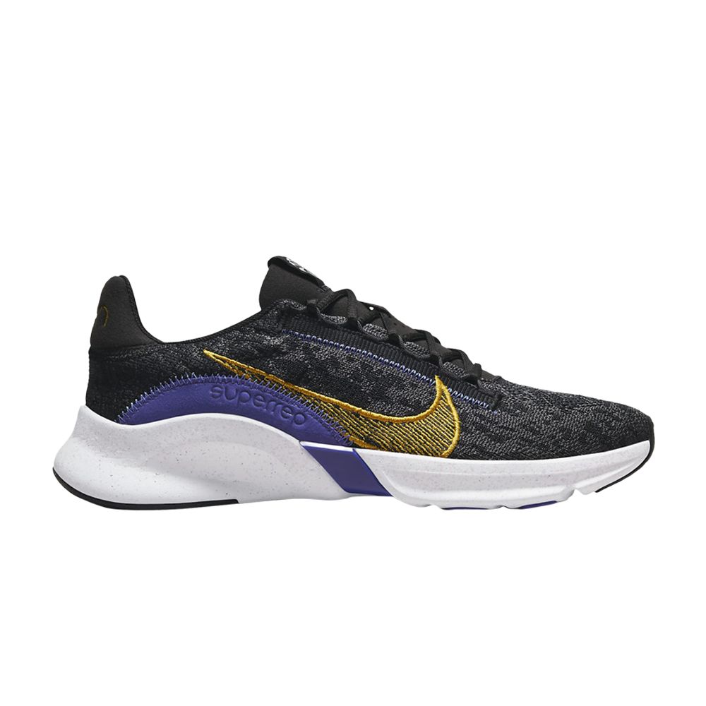 Nike Wmns SuperRep Go 3 Next Nature Flyknit 'Black Yellow Ochre' | Women's Size 6.5