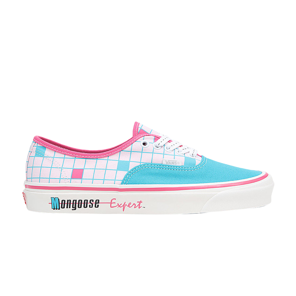 Pre-owned Vans Our Legends X Authentic 44 Dx 'mongoose - Turquoise Pink Checkerboard' In Blue