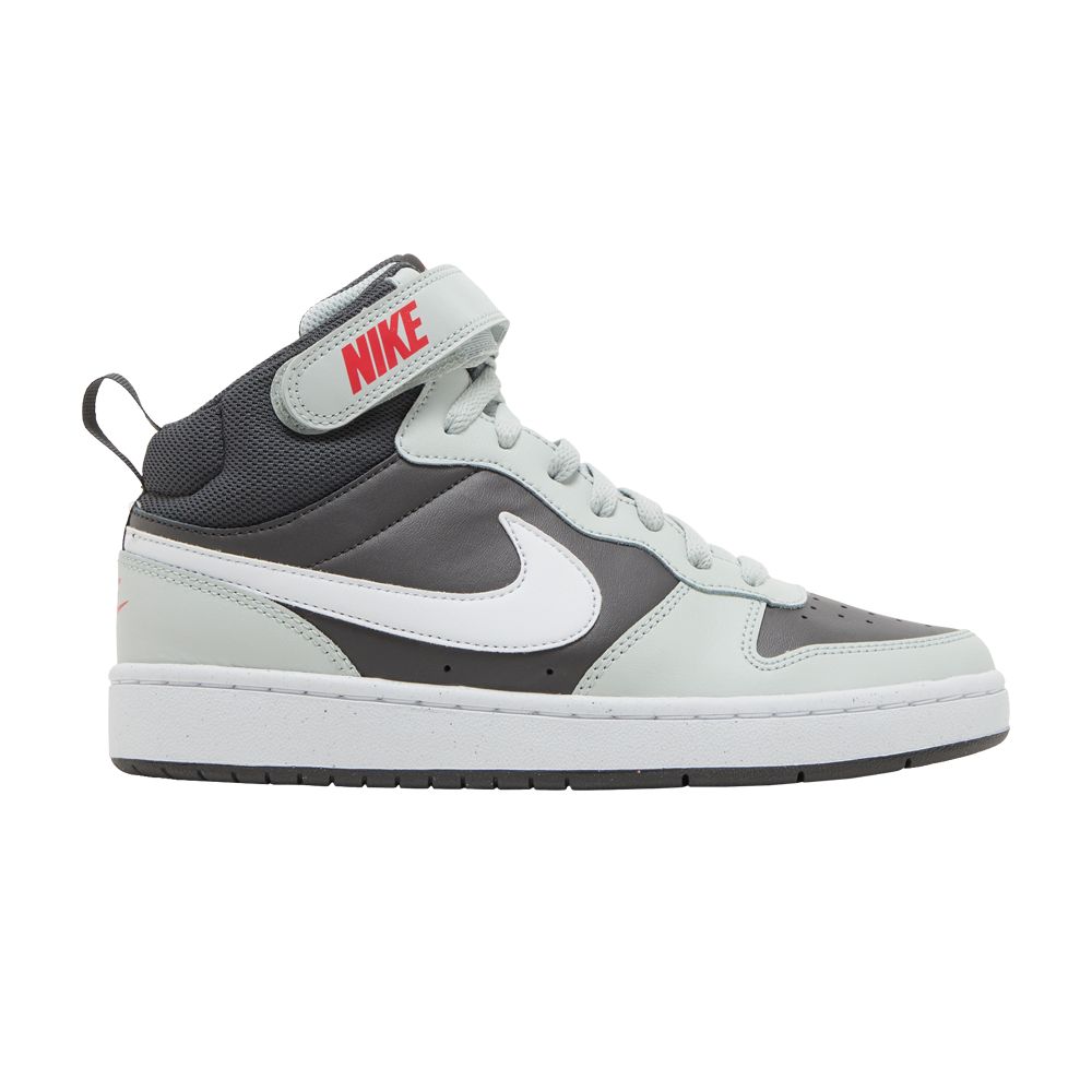 Pre-owned Nike Court Borough Mid 2 Gs 'medium Ash Light Silver' | Grey | Kid's Size 7