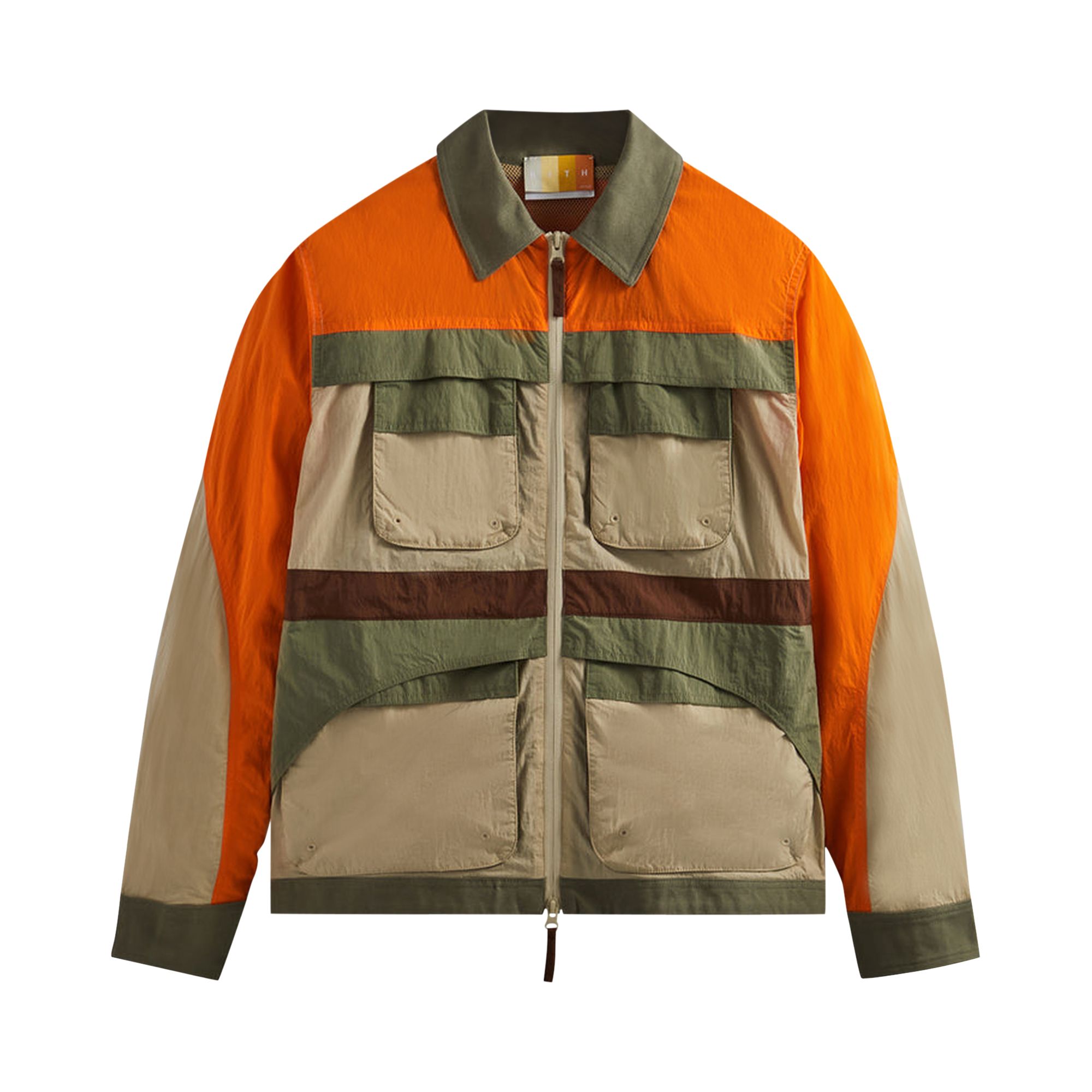 Pre-owned Kith Dean Hybrid Jacket 'flagstaff' | Tan | Men's Size Xl
