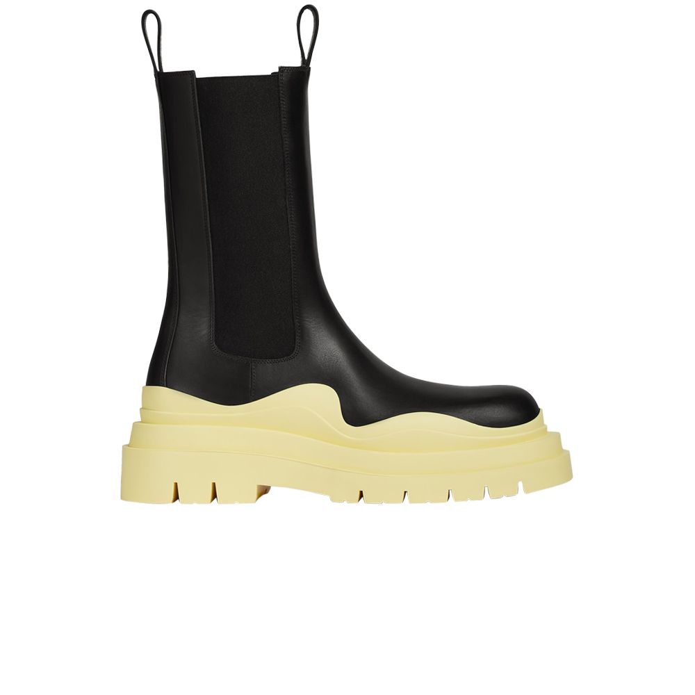 Bottega Veneta Bottega Veneta Wmns Tire Boot 'Black Lemonade' | Women's Size 36.5