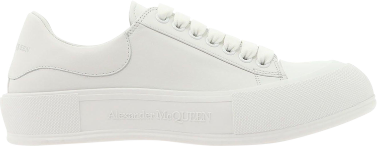Alexander McQueen Deck Plimsoll 'Optic White'