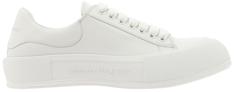 Alexander McQueen Deck Plimsoll 'Optic White'