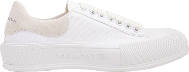 Alexander McQueen Deck Plimsoll 'White'