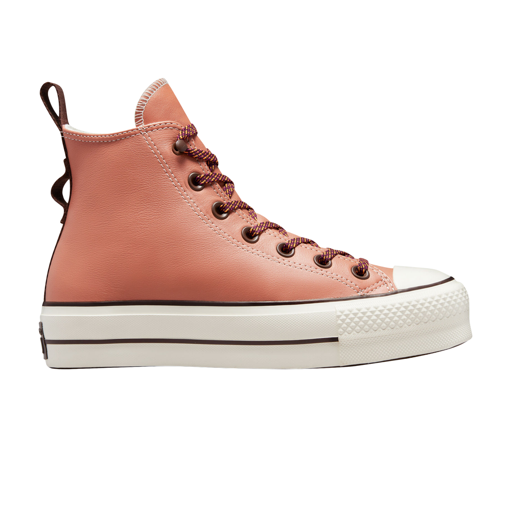 Pre-owned Converse Wmns Chuck Taylor All Star Lift Platform High 'terra Blush' In Pink
