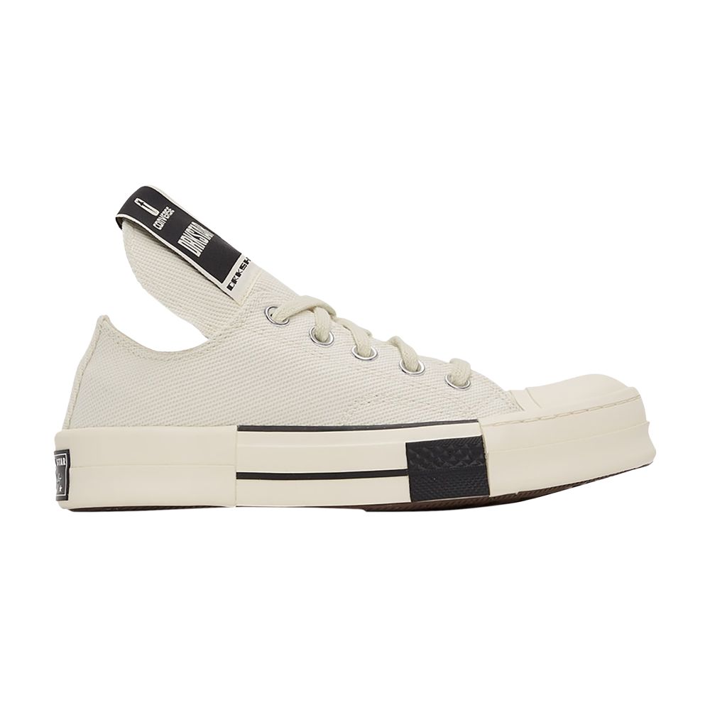 Pre-owned Rick Owens Converse X Drkshdw Drkstar Low 'lily White' | Men's Size 39