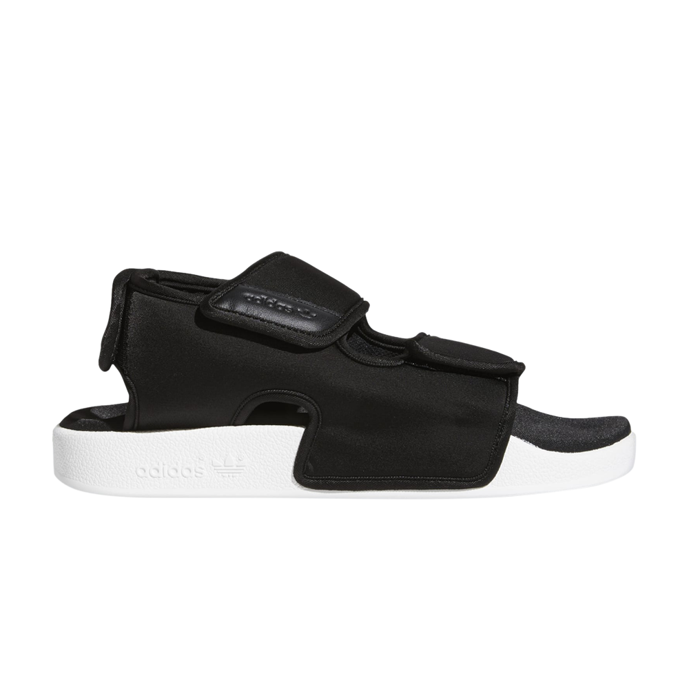 Pre-owned Adidas Originals Adilette 3.0 Sandal 'black White'