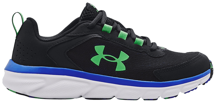 Under Armour Assert 9 GS Black Versa Blue